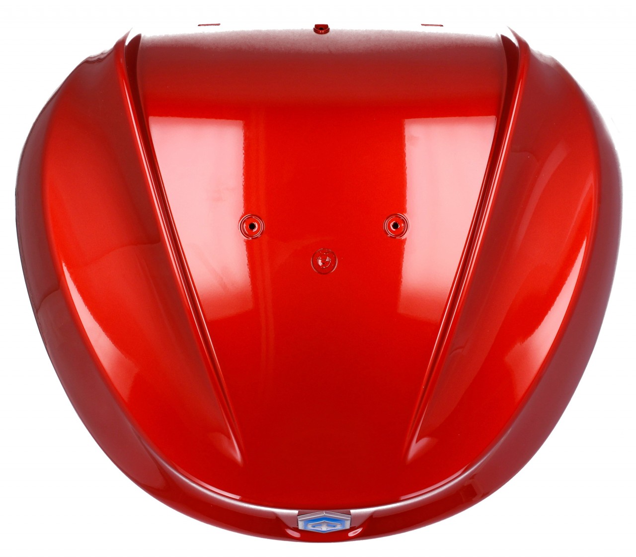 Top case kit 36L. orange metallic A12 Original Piaggio for Beverly HPE (incl. mounting plate)