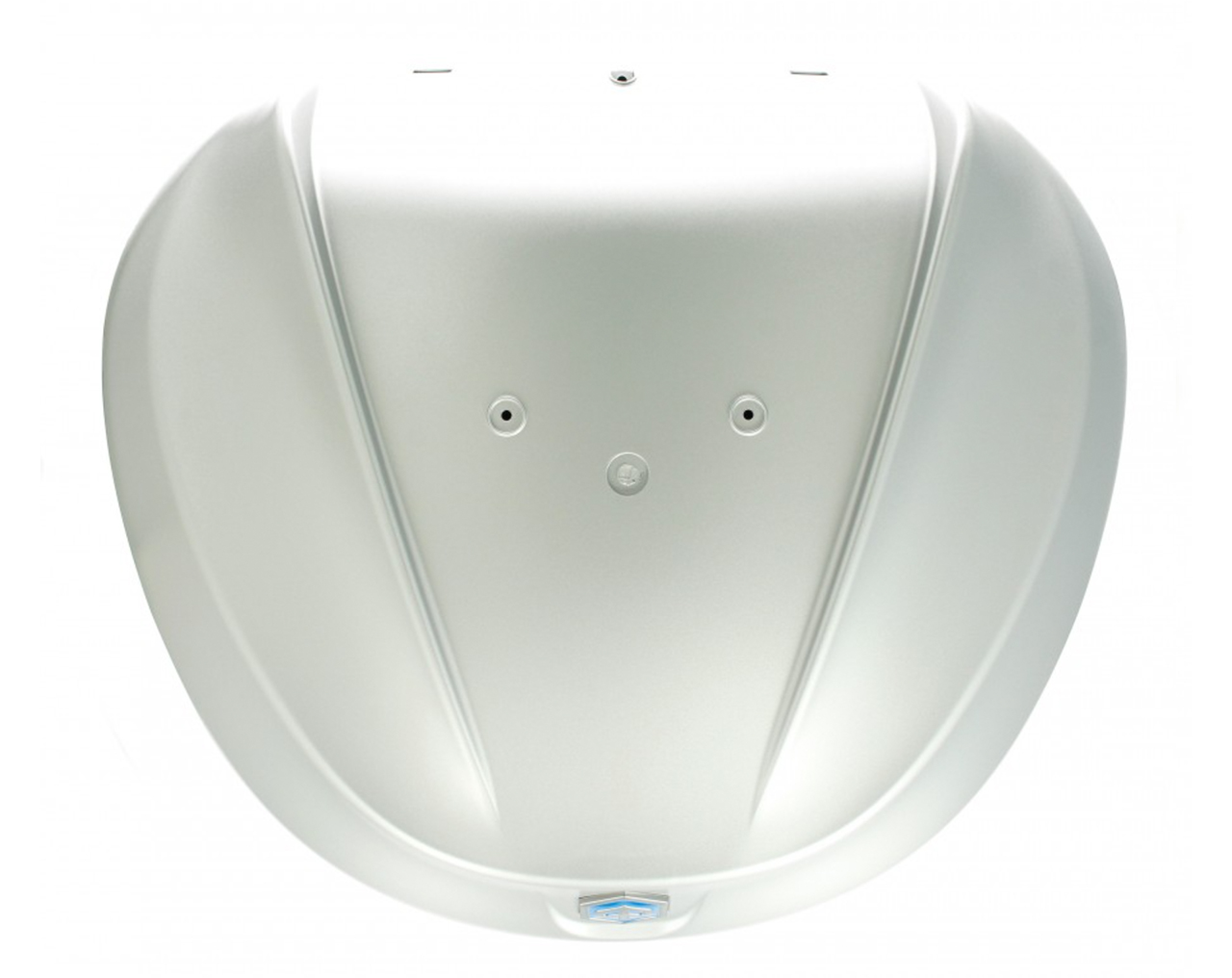 Top Case Kit 36 l. gray matt 760/B Original Piaggio for Beverly HPE (incl. mounting plate)