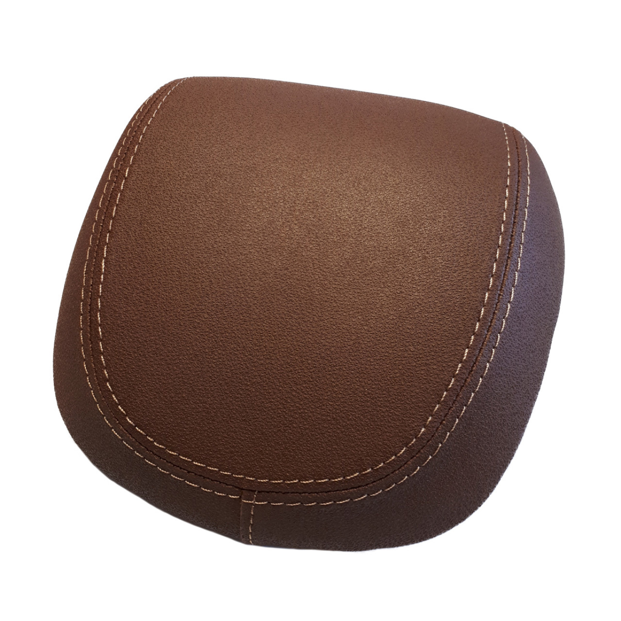 Topcase Kit 32L white montebianco (BR/544), back cushion dark brown for PIaggio Medley 125 (24-)