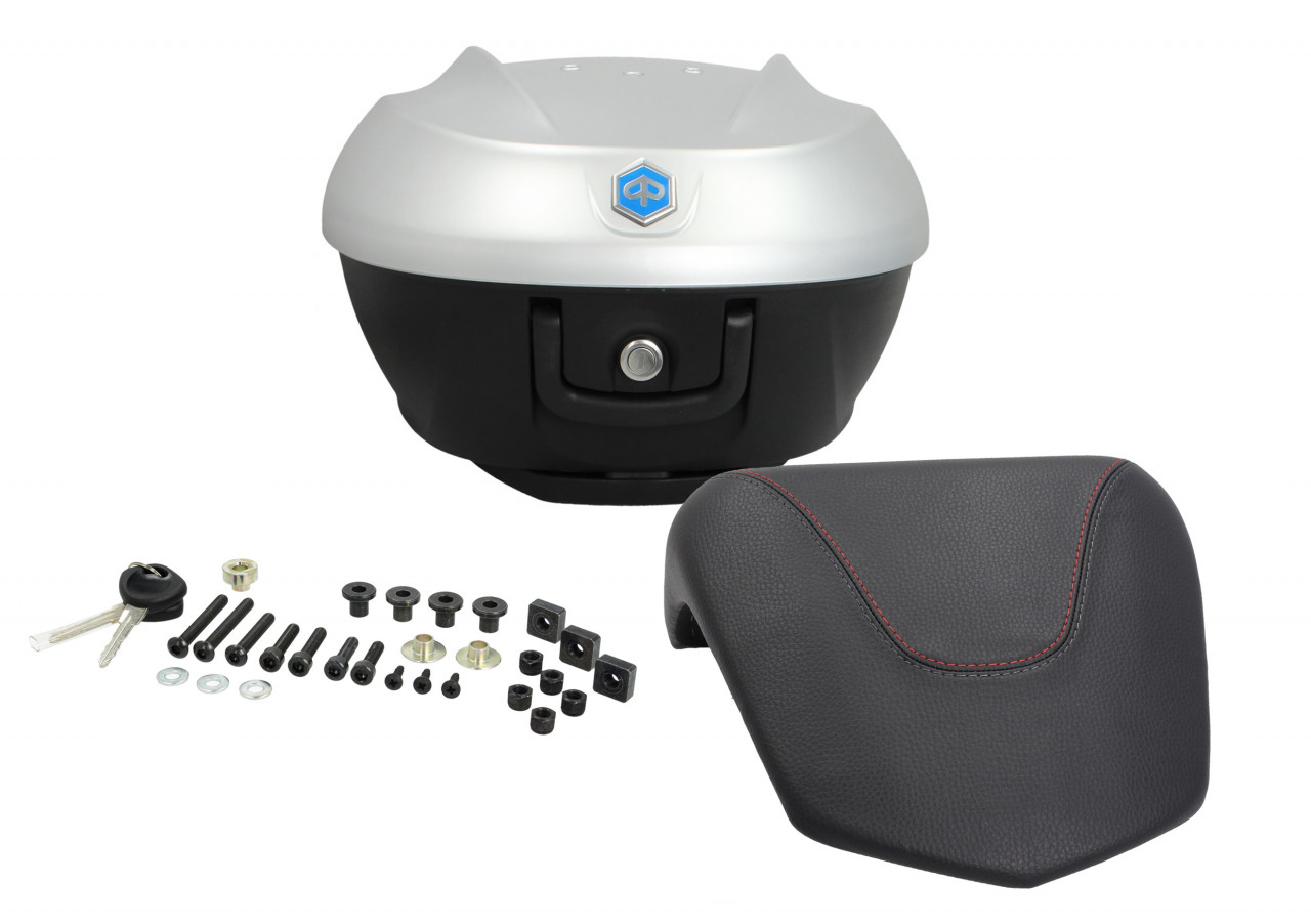 Topcase 36L for Beverly Sport Original Piaggio - ARGENTO COMETA 760/B