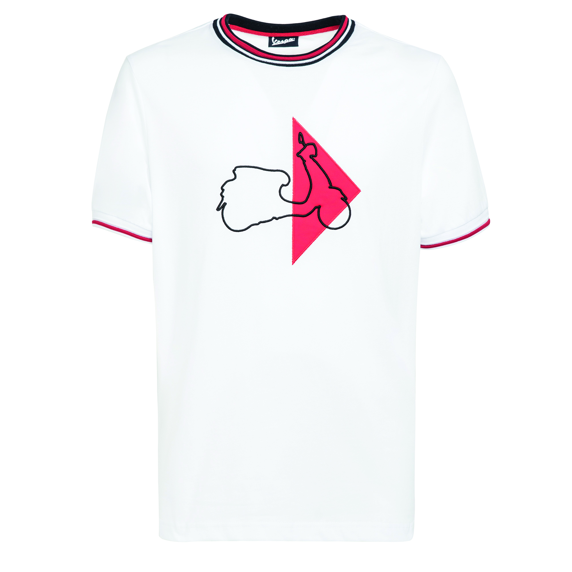 Vespa T-shirt Modernist men white
