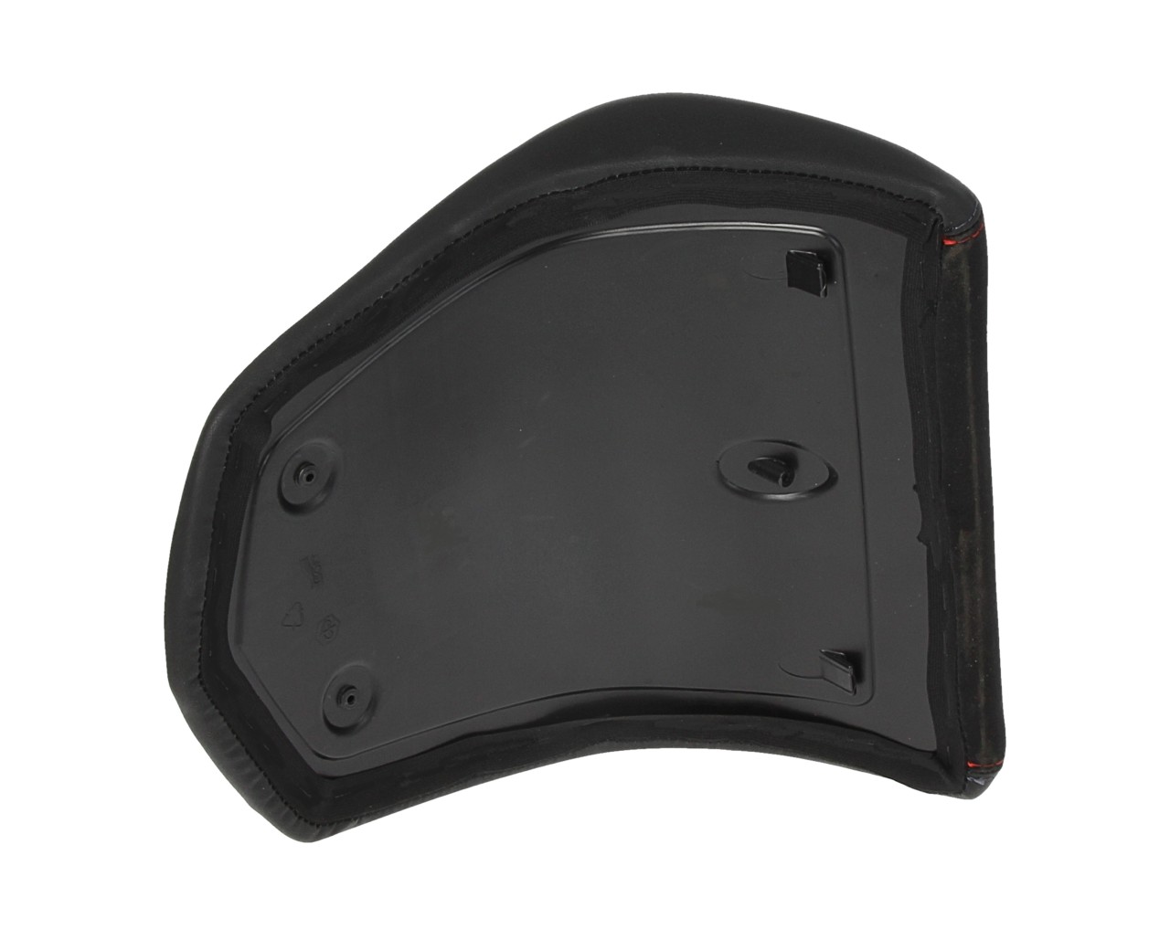 Black backrest for top case