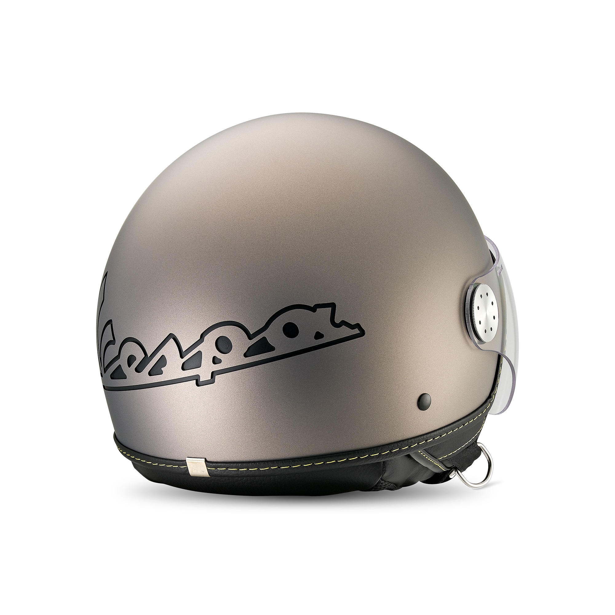 Vespa Jet Helmet Visor 4.0 Grigio Ottimista Matt – Bluetooth – L1