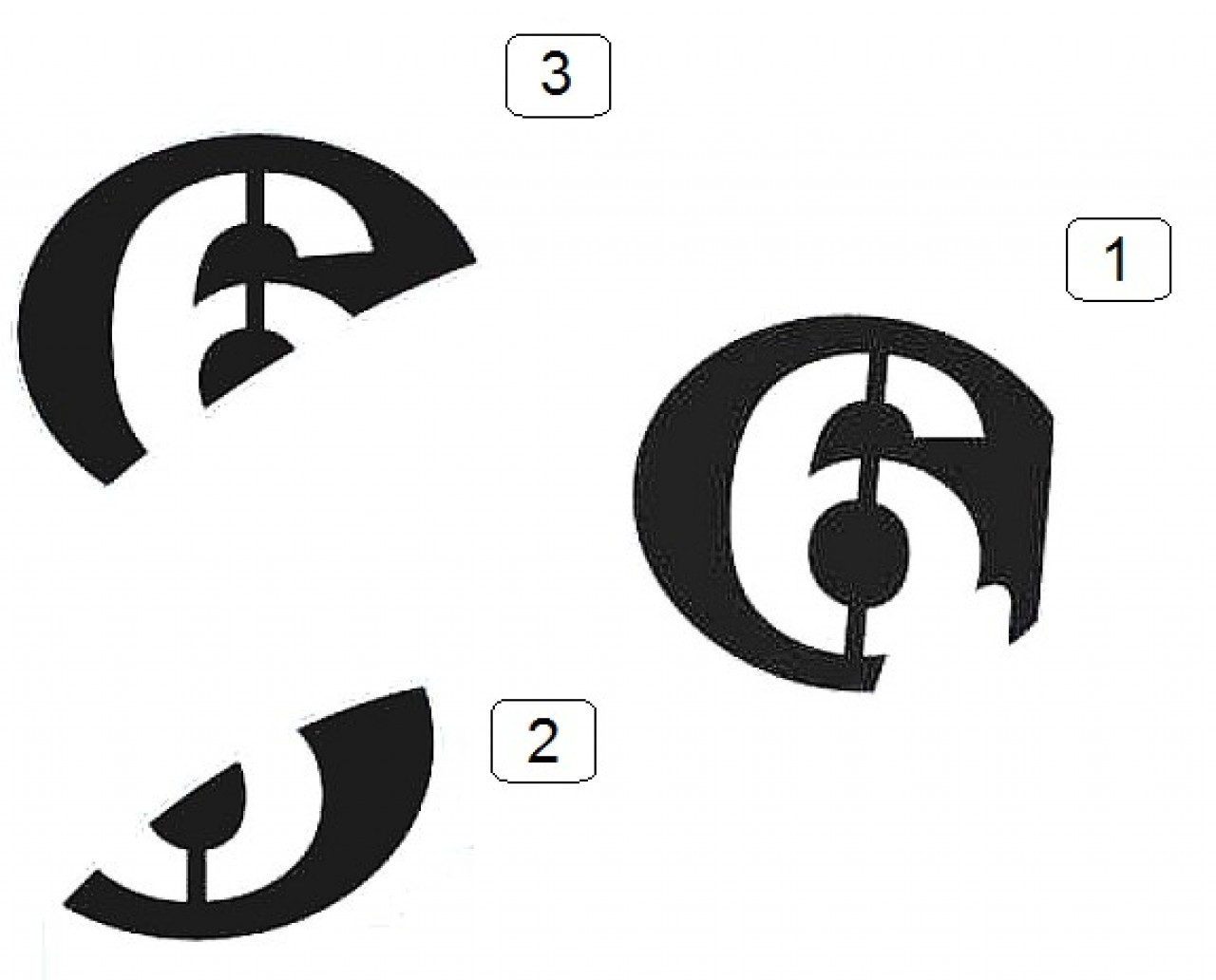 Sticker set "6 Days" for Vespa Sei Giorni