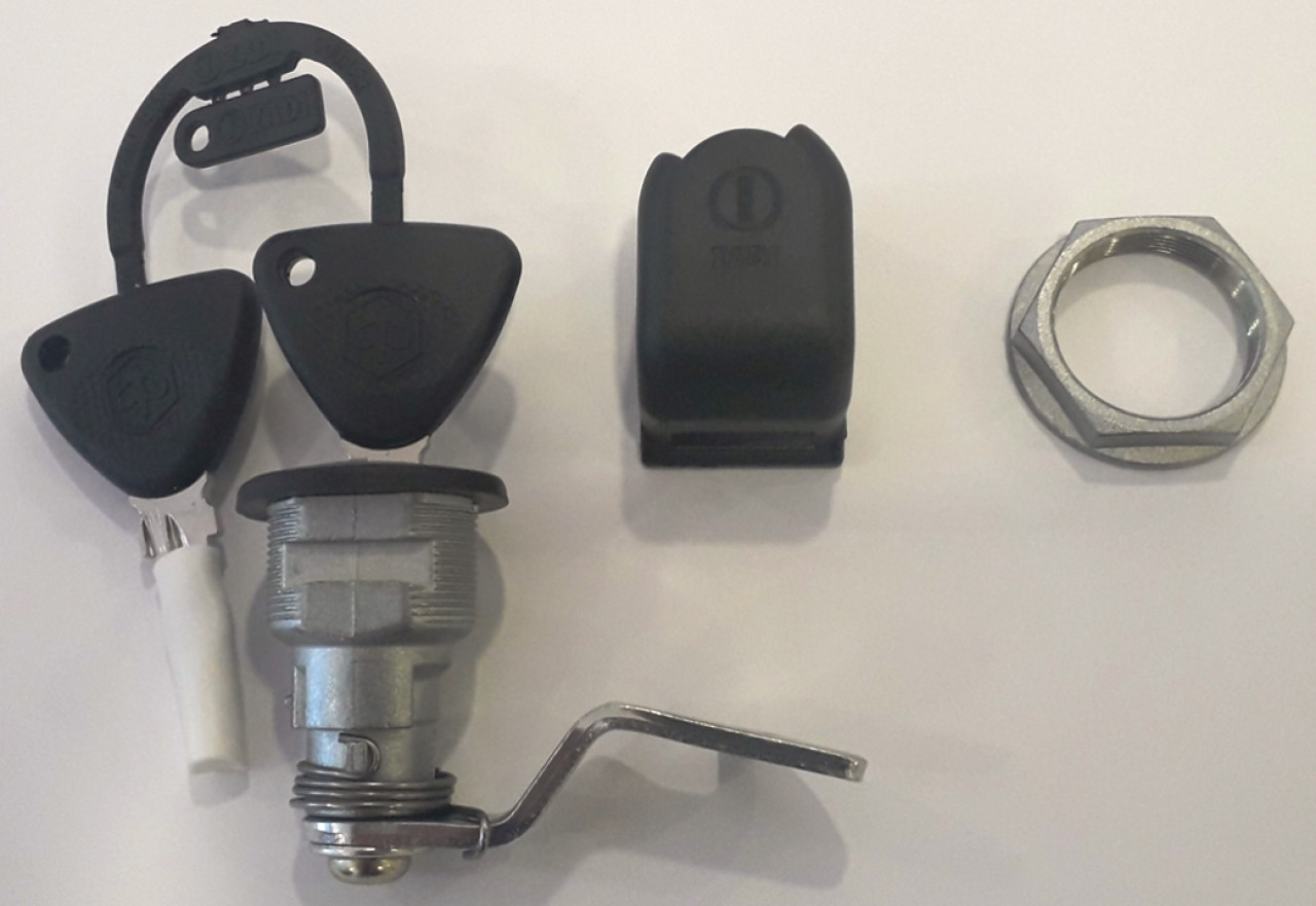 Lock set spare parts set for Piaggio 37 liter top cases CM2775**