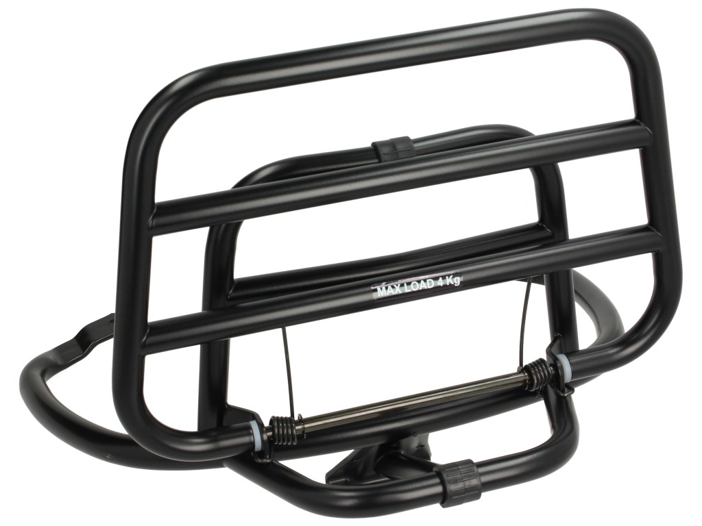 Luggage Rack Rear Foldable Vespa Primavera / Sprint - Black