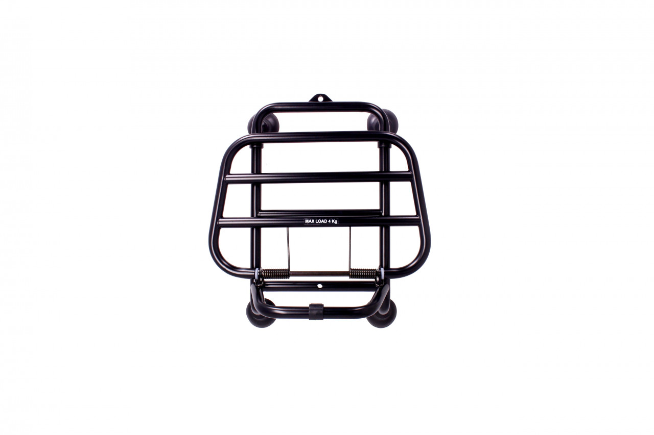 Original Vespa GTS / GTV / HPE front luggage rack, black from year of construction 2019- 1B007202
