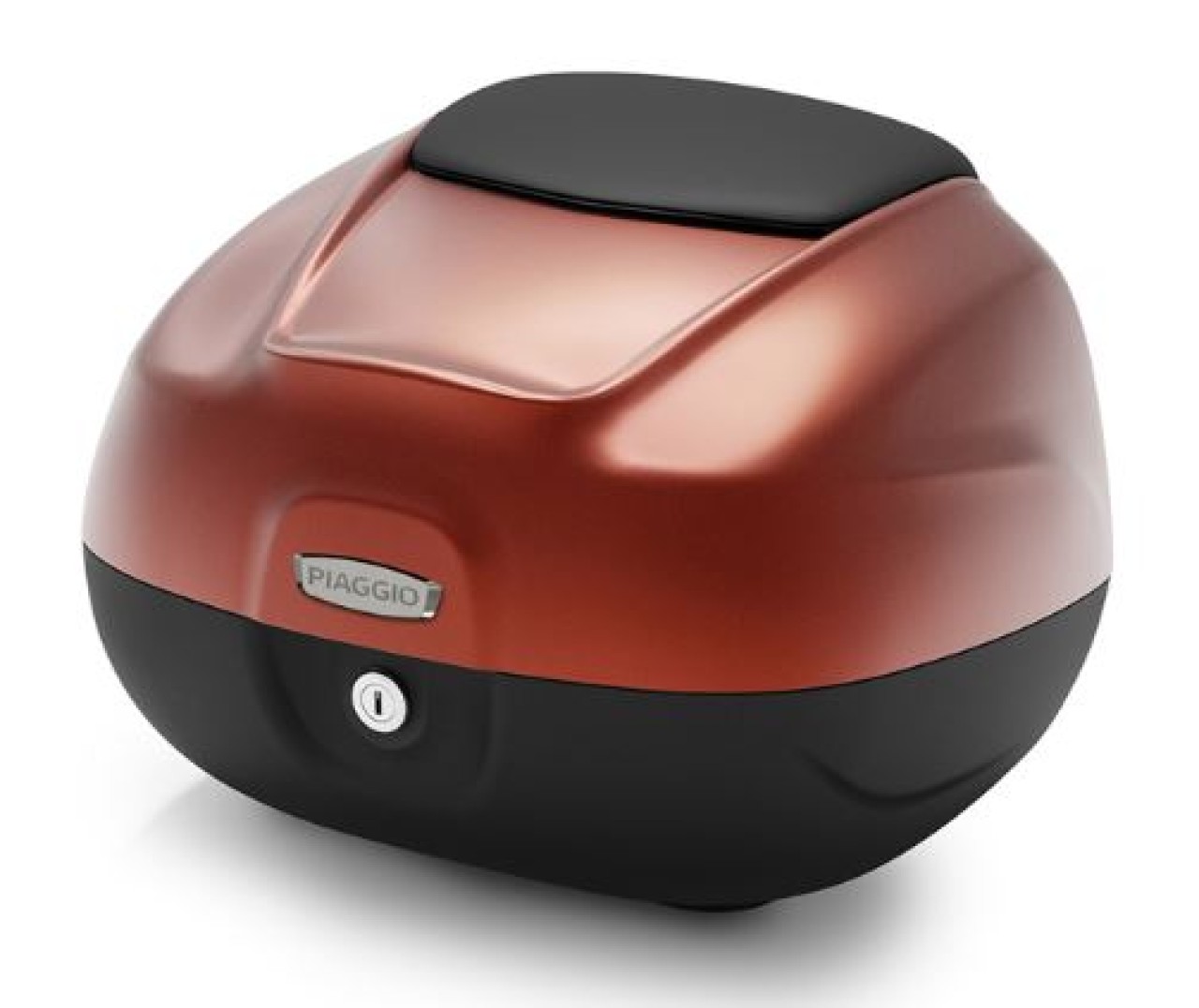 37L Top Case with Backrest for Piaggio MP3 HPE RST 400 Sport (2022) - Matte Orange A16