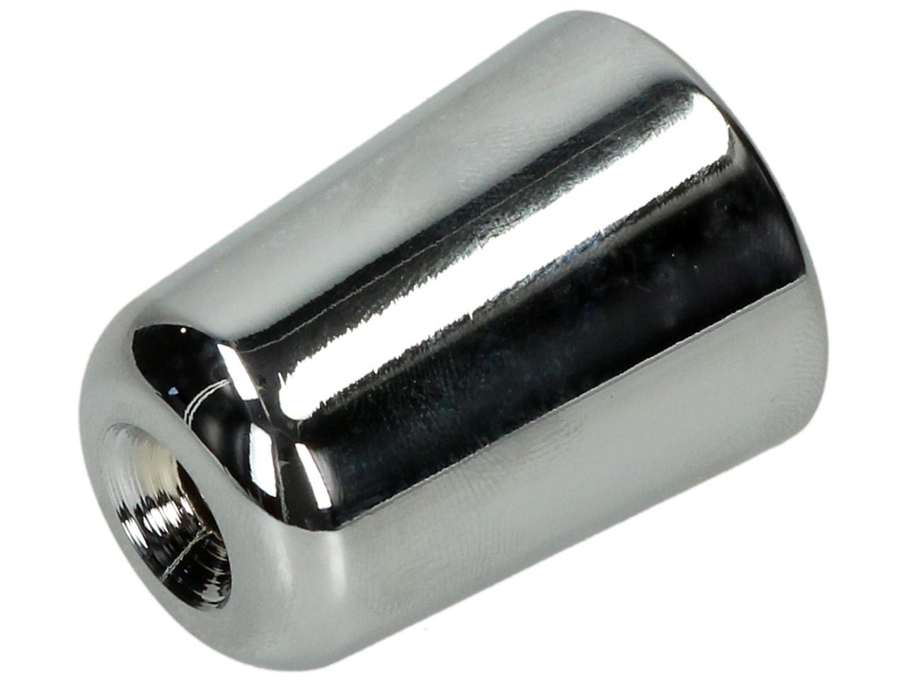 Handlebar end weight, chrome, for Vespa GTS