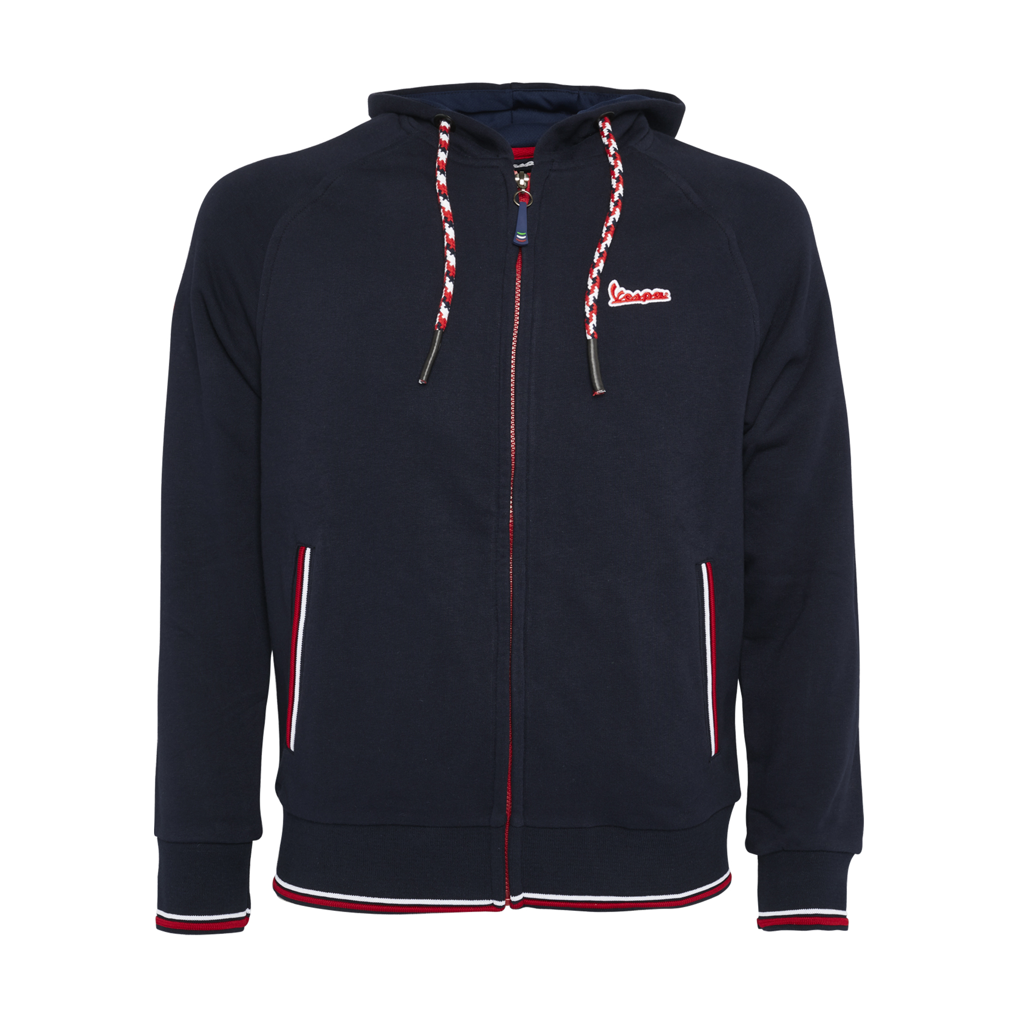 Vespa Sweat Shirt Modernist cotton jacket men blue