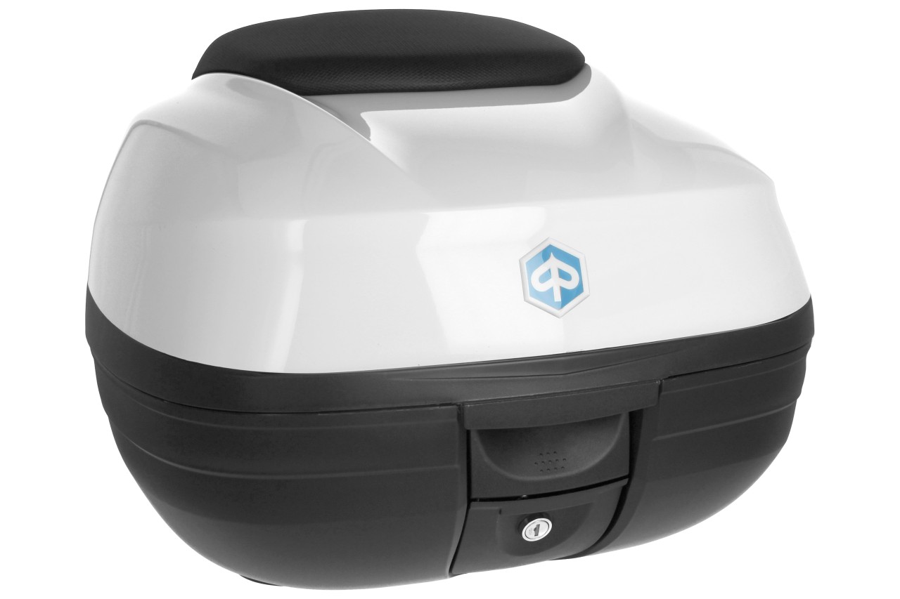 Top Case 37 l, white (XB3_white 533) for Piaggio MP3 400 / 500 HPE 2020-2021