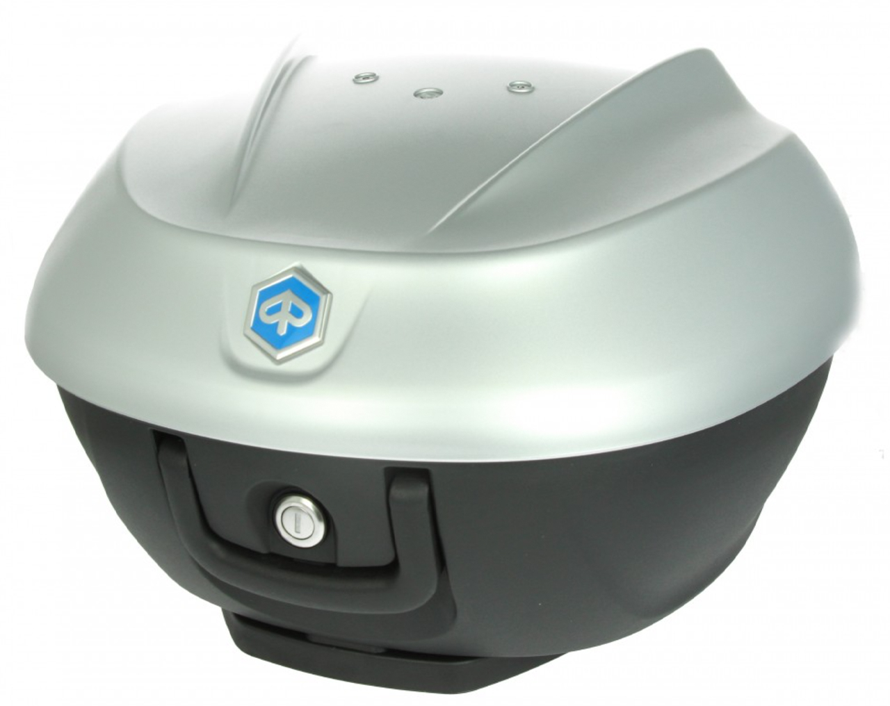 Top Case Kit 36 l. gray matt 760/B Original Piaggio for Beverly HPE (incl. mounting plate)