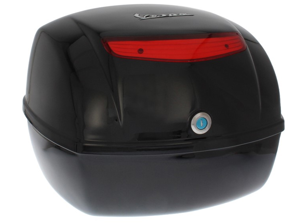 Original topcase for Vespa LX - nero cosmo / vulcano 98/A