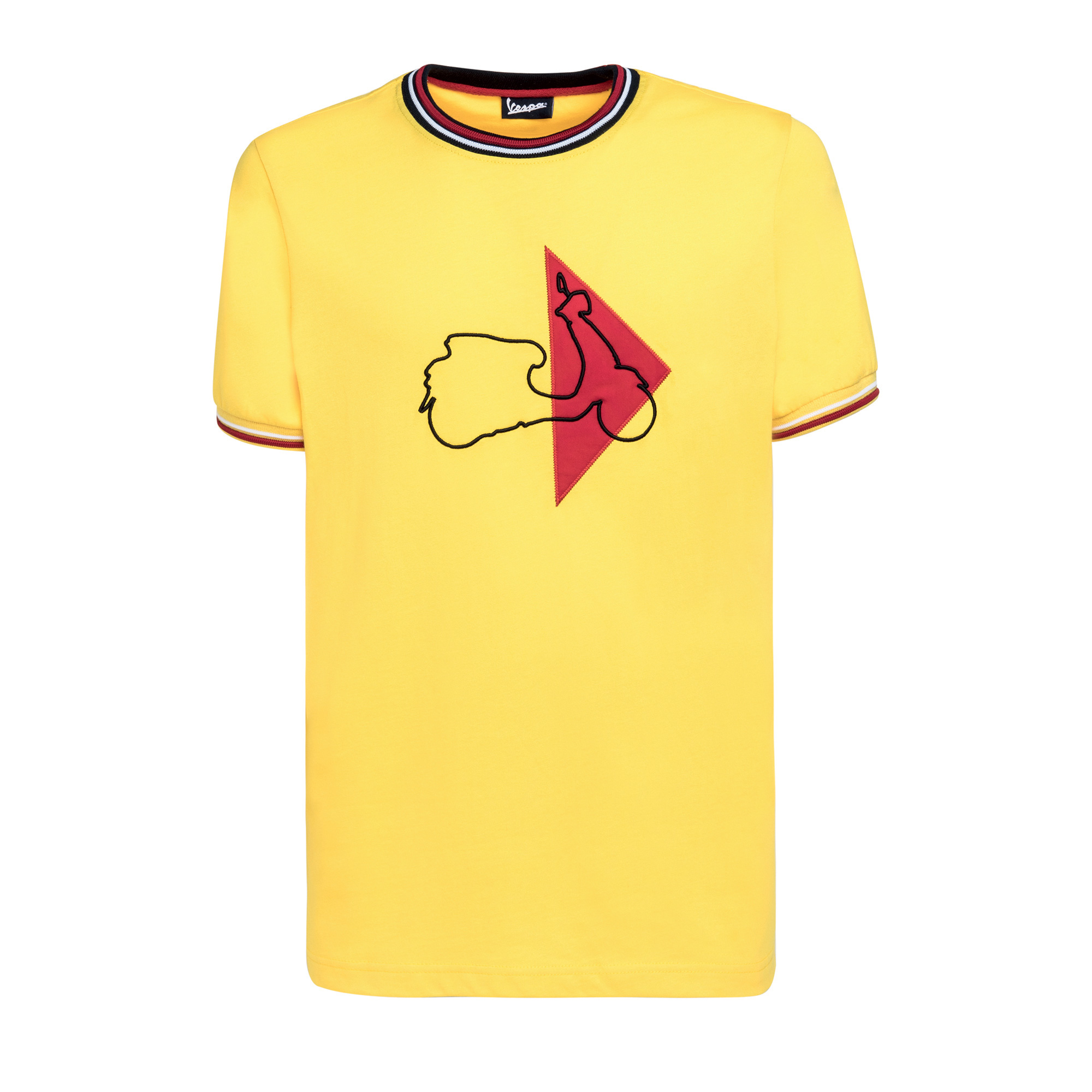 Vespa T-shirt Modernist men yellow