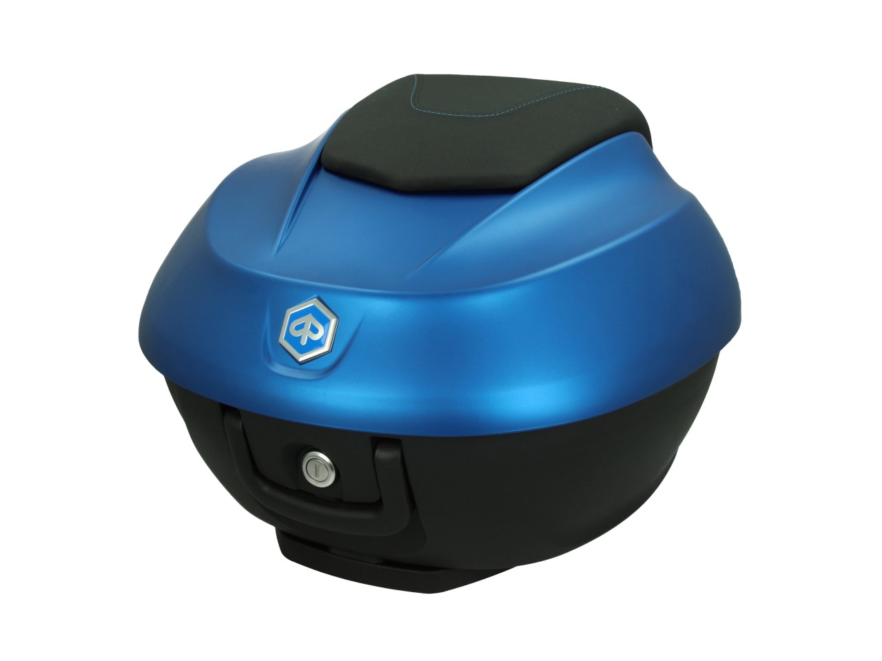 Top Case 36L for Piaggio Beverly HPE 310 / 400 with painted cover - blue matt 297/A
