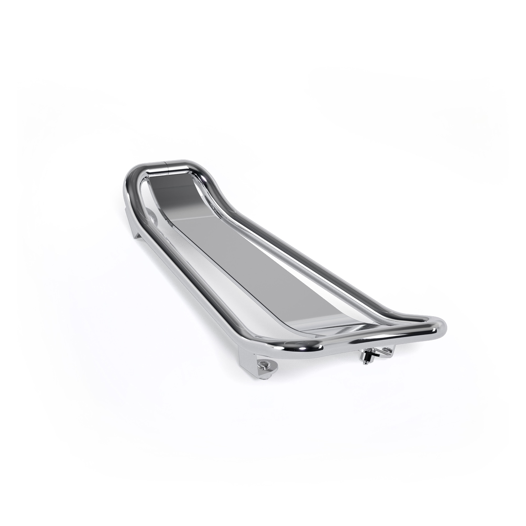 Chrome tunnel carrier for Vespa Primavera / Sprint Elettrica (24-)