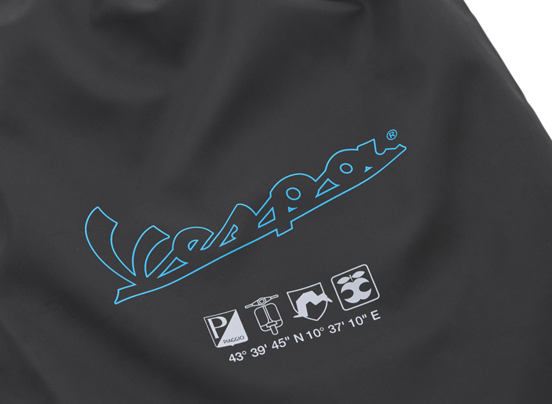 Vespa backpack black blue DEC collection
