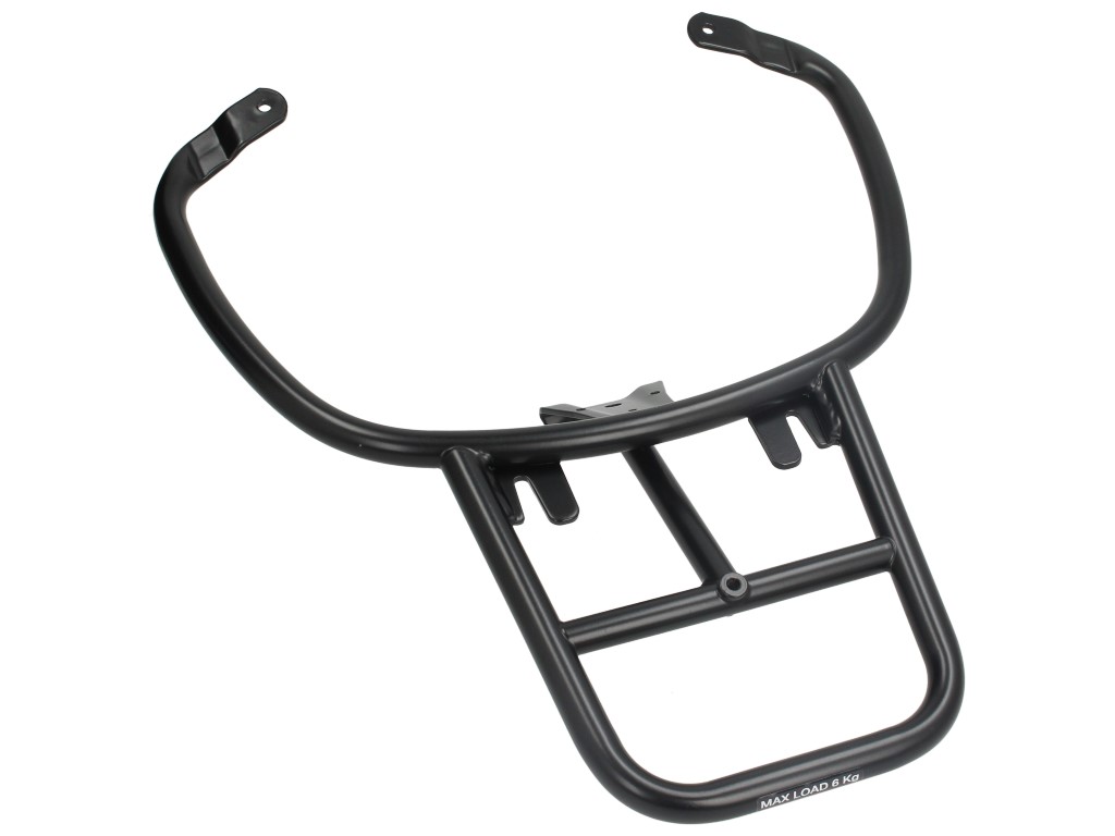 Rear Luggage Rack, Matte Black, for Vespa Primavera / Sprint / Elettrica