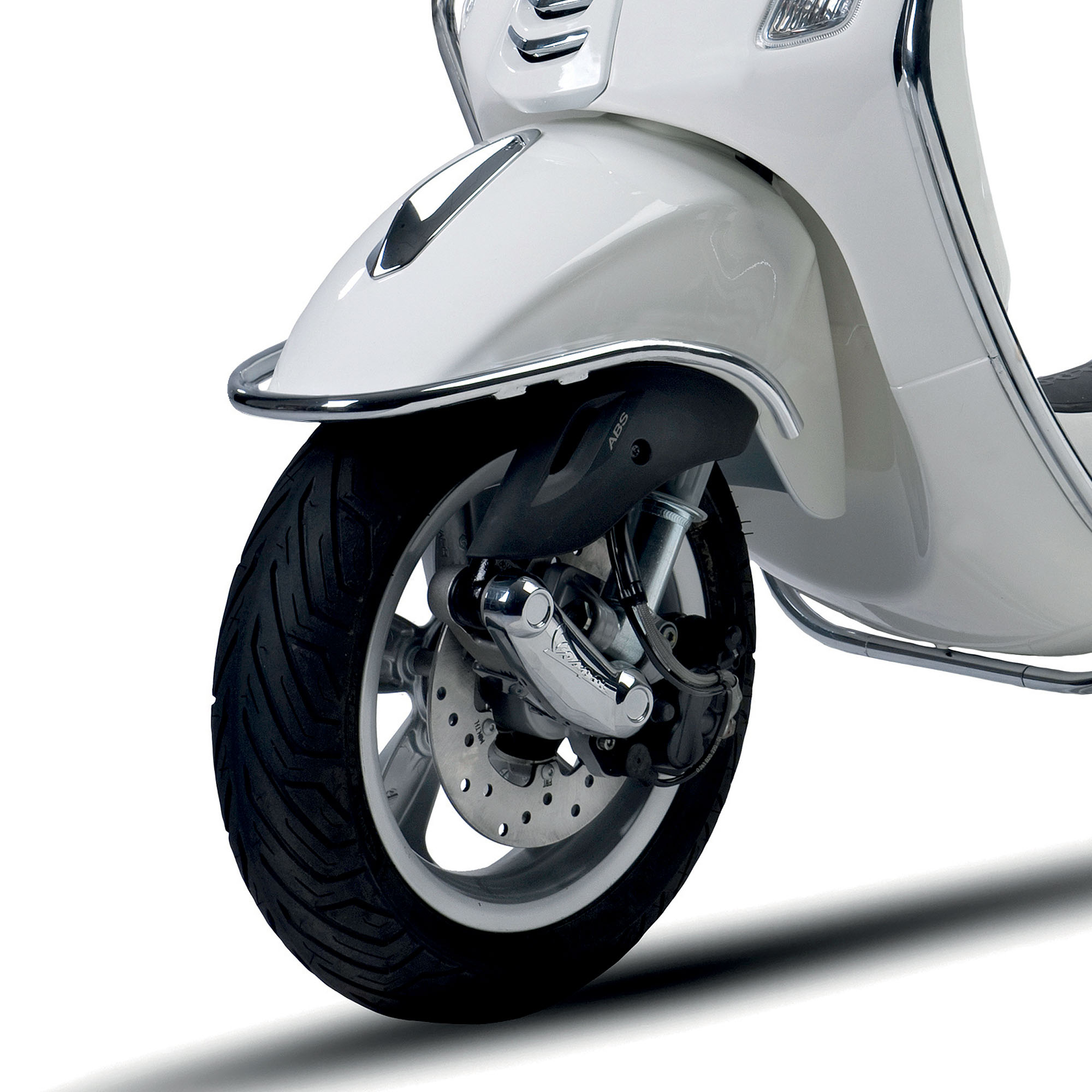 Front fender bumper Vespa Primavera - chrome