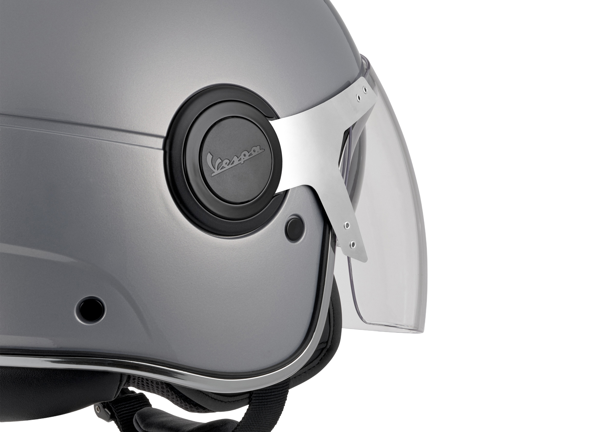 Vespa jet helmet, Vespa Argentario, gray