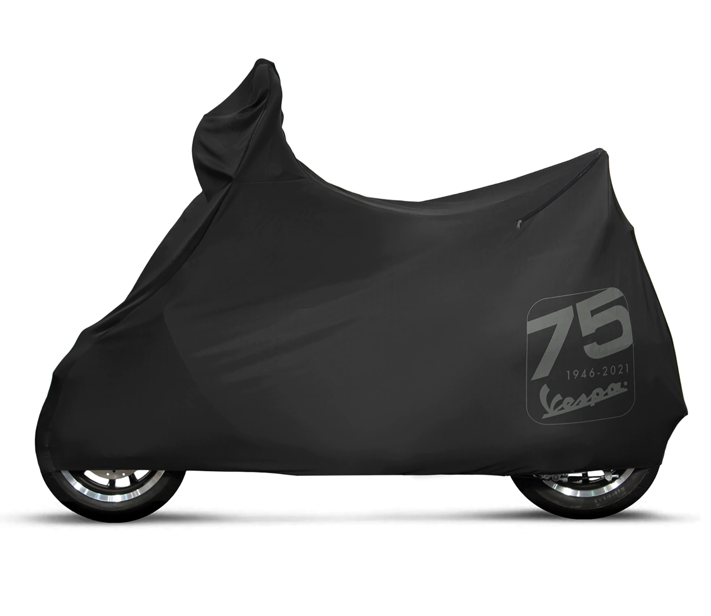 Indoor folding garage 75 years Vespa Primavera / Sprint
