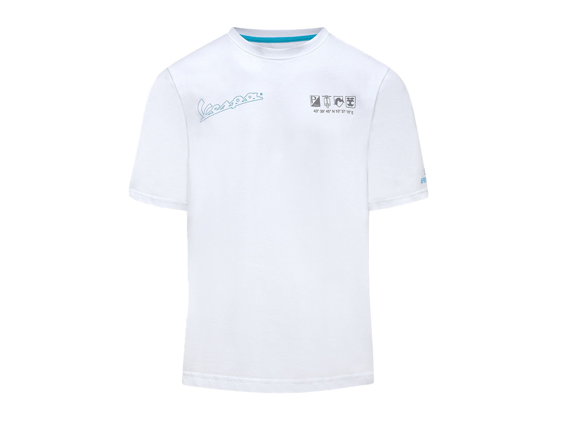 Vespa T-shirt Holy white DEC collection