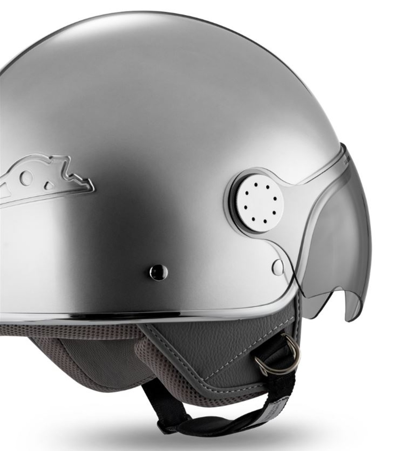 Vespa Jet Helmet Visor 4.0 DEC Blade matt silver - S
